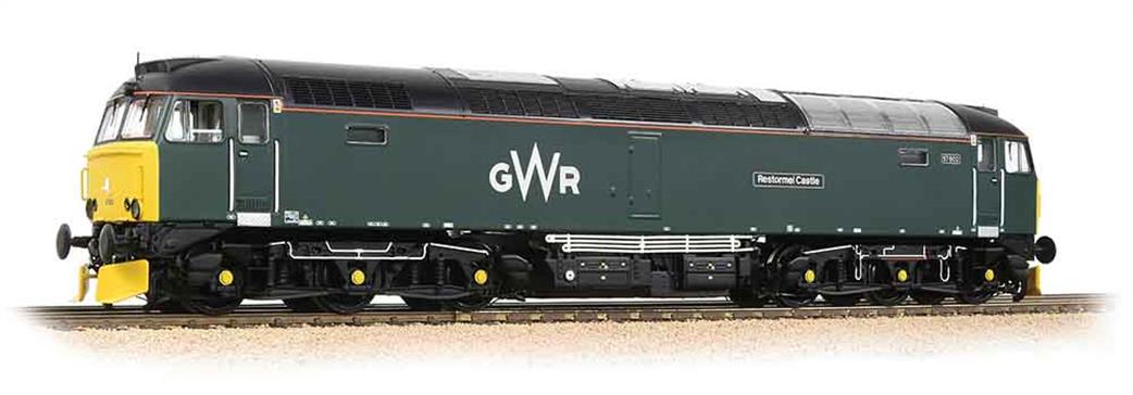 Bachmann 32-756ASF GWR 57602 Restornel Castle Class 57/6 Co-Co Locomotive New Great Western Railway Green DCC and Sound OO