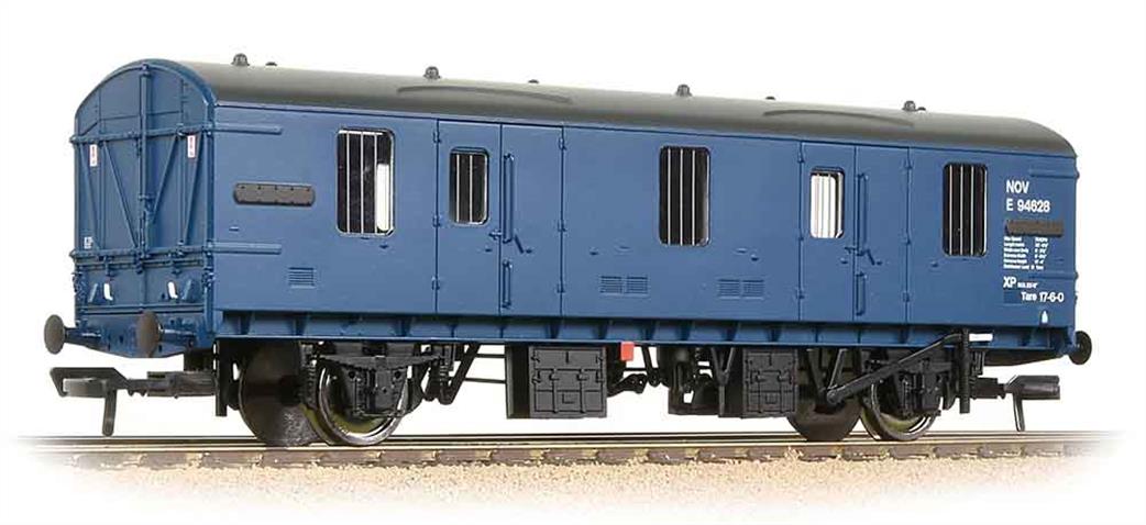 Bachmann OO 39-551A BR Mk1 CCT 4-wheel Covered Carriage Truck and Parcels Van BR Blue