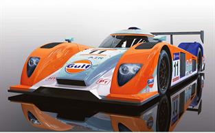 Scalextric C4090 Team LMP Gulf Slot Car