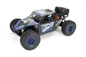 Get ready to enter the speed arena with the DR8 Desert Racer from FTX! Big, brutal and fast the DR8 is sure to capture the attention of electric powered brushless fans looking for a fast performer with the added bonus of some scale realism.Length: 540mm Width: 340 mm  Height: 220mm Wheelbase: 360mm