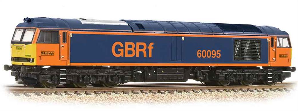 Graham Farish N 371-360 GBRf 60095 Class 60 Co-Co Diesel GB Railfreight Blue