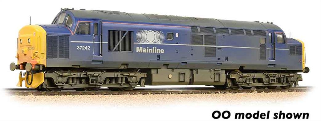 Graham Farish N 371-472 Mainline Freight 37242 Class 37/0 Diesel Mainline Blue