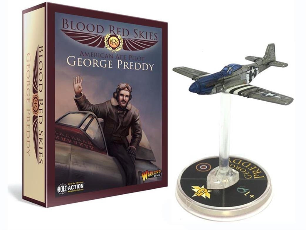 Warlord  772013002 US P51 Mustang Ace George Preddy for Blood Red Skies