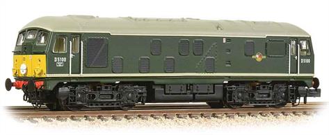 One of the first designs of diesel locomotive to enter service the Derby type 2, later class 24 took over from steam power on many classic branch lines.This all new model from the Bachmann Graham Farish range is sure to be a popular addition to many modellers' locomotive fleets.This model is painted in the BR standard BR green livery of the 1960s with original D series number, as seen when the new diesels shared duties with steam power.Era 5. DCC Ready 6 pin decoder required for DCC operation. Directional lighting. NEM plug-in couplers. Length 104mm.