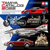 Tamiya is proud to announce the 2022 Tamiya Catalog, which showcases our wide range of products, including static models, paints, tools, Educational Construction Series items, and Mini 4WD models, in addition to our 1/14 R/C Truck and 1/16 R/C Tank series models.