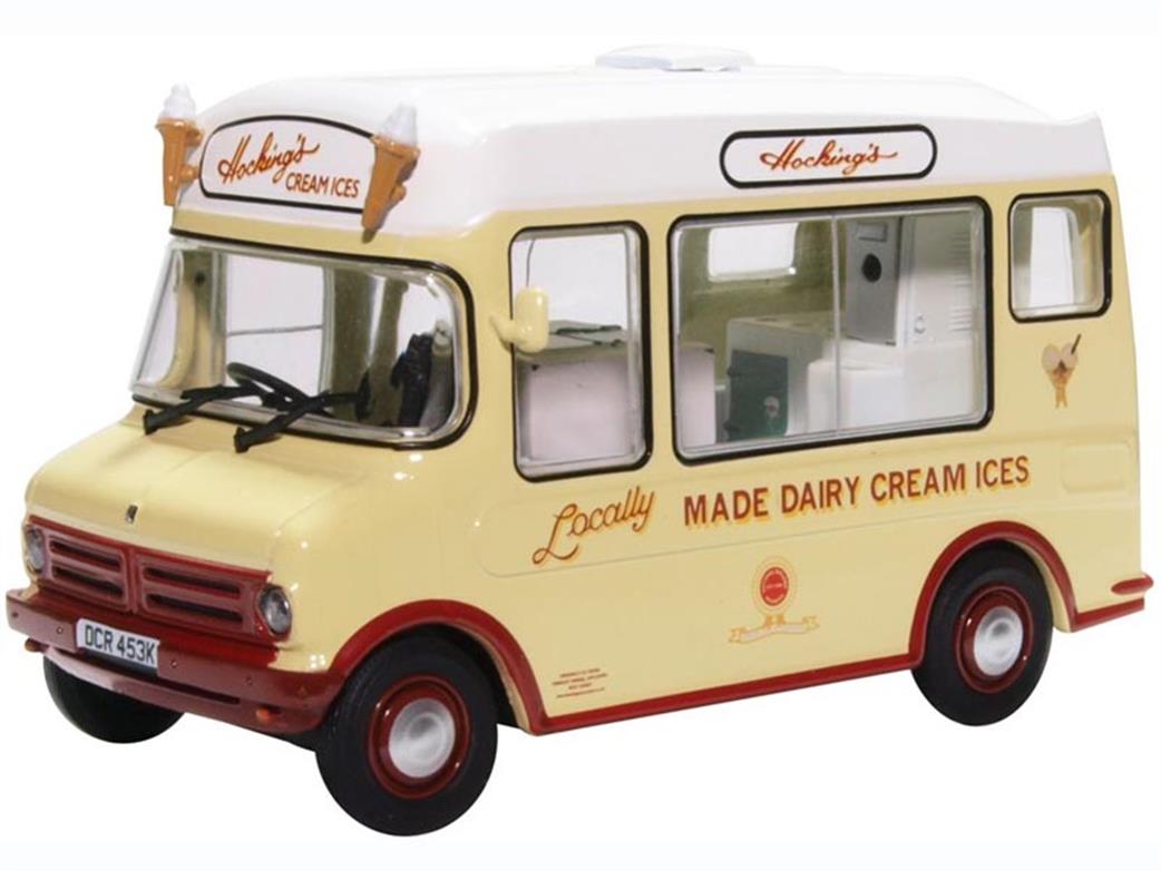 Oxford Diecast 1/43 43CF002 Bedford CF Ice Cream Van Morrison Hockings
