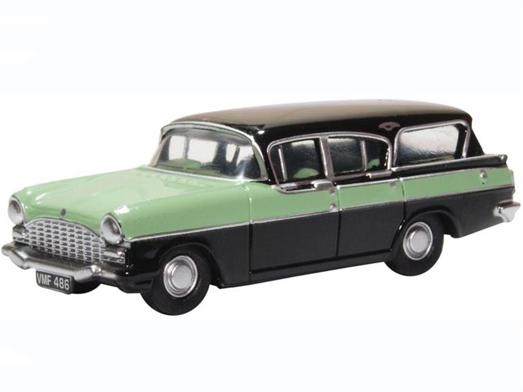Oxford Diecast 1/76 76CFE008 Vauxhall Friary Estate Versailles Green/Black