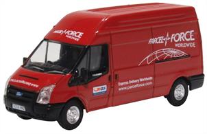 Oxford Diecast 76FT034 1/76th Ford Transit MK5 Parcelforce