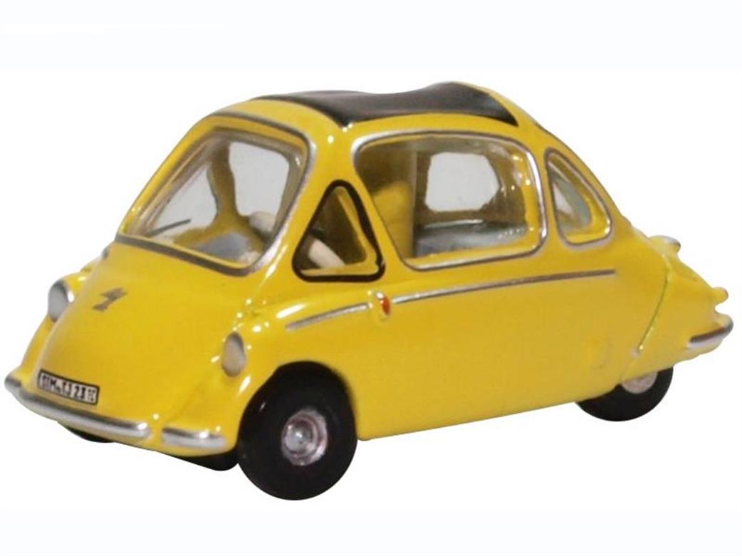 Oxford Diecast 1/76 76HE003 Heinkel Kabine Yellow