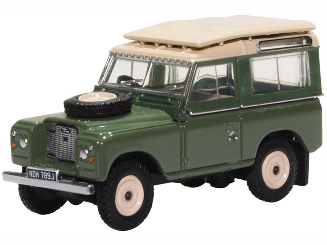 Oxford Diecast 1/76 76LR2AS003 Land Rover Series IIA Station Wagon Pastel Green