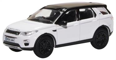 Oxford Diecast 76LRDS003 1/76th Land Rover Discovery Sport Fuji White