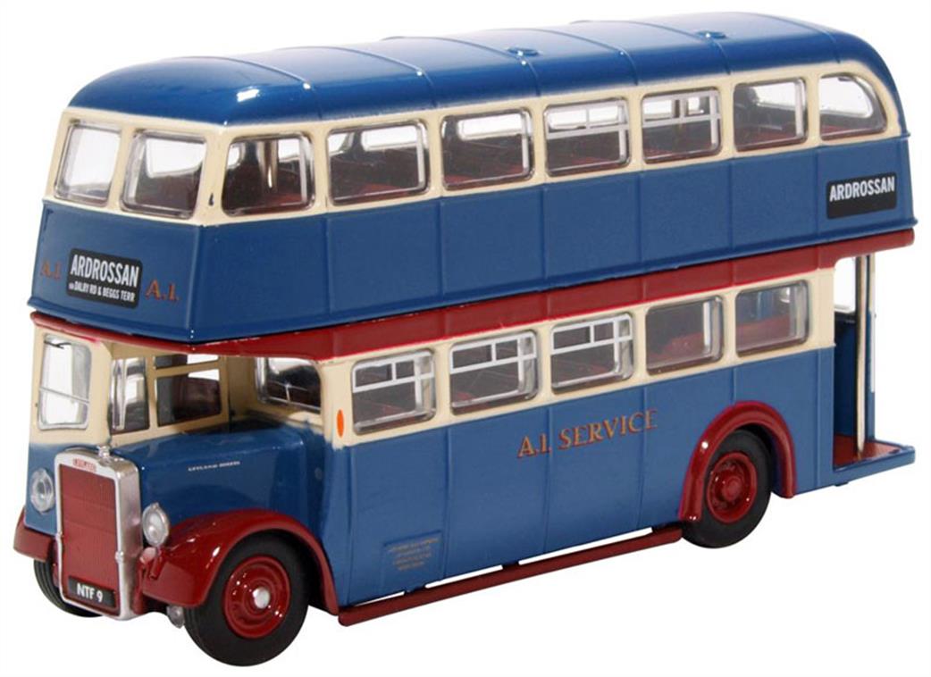 Oxford Diecast 1/76 76PD2008 Leyland PD2/12 A1 Service Bus Model