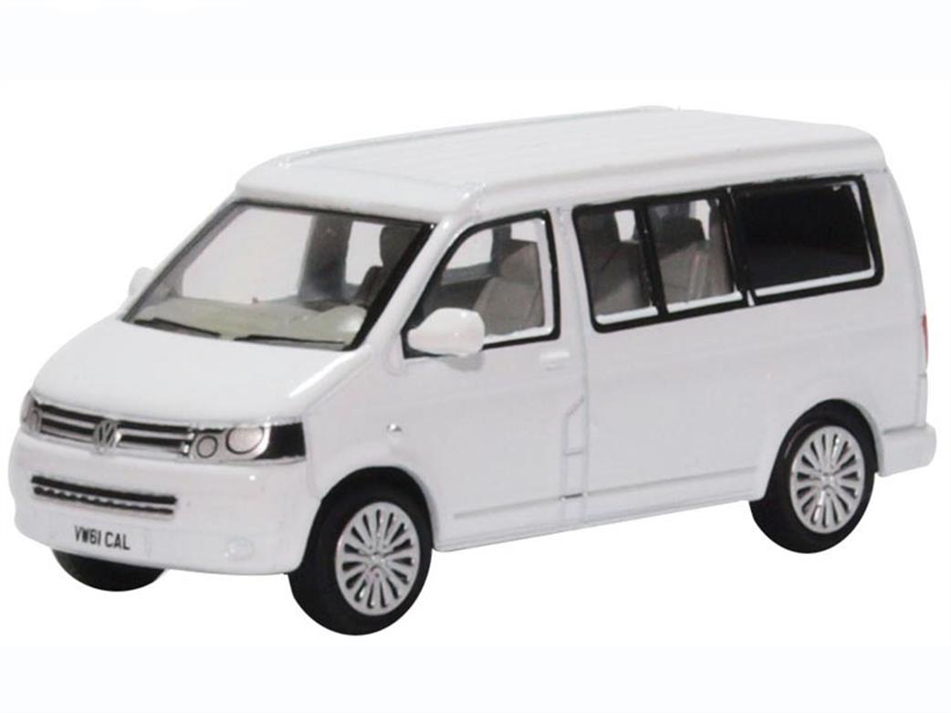 Oxford Diecast 76T5C002 VW T5 Califronia Camper Candy White 1/76