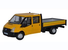Oxford Diecast 76TPU004 1/76th Ford Transit Dropside Highway Maintenance