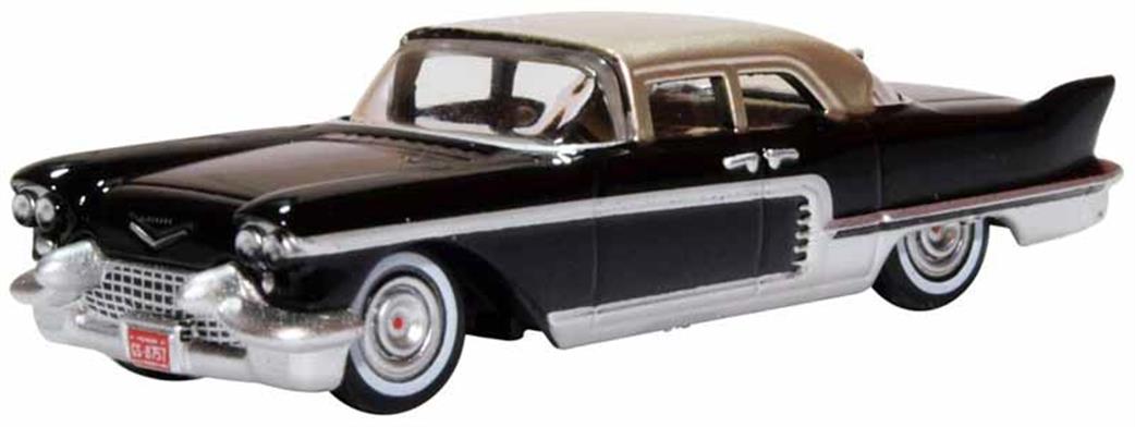 Oxford Diecast 1/87 87CE57001 Cadillac Eldorado Brougham 1957 Ebony