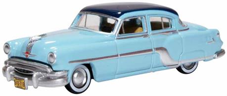 Pontiac Chieftain 4 Door 1954 Mayfair Blue/San Marino Blue