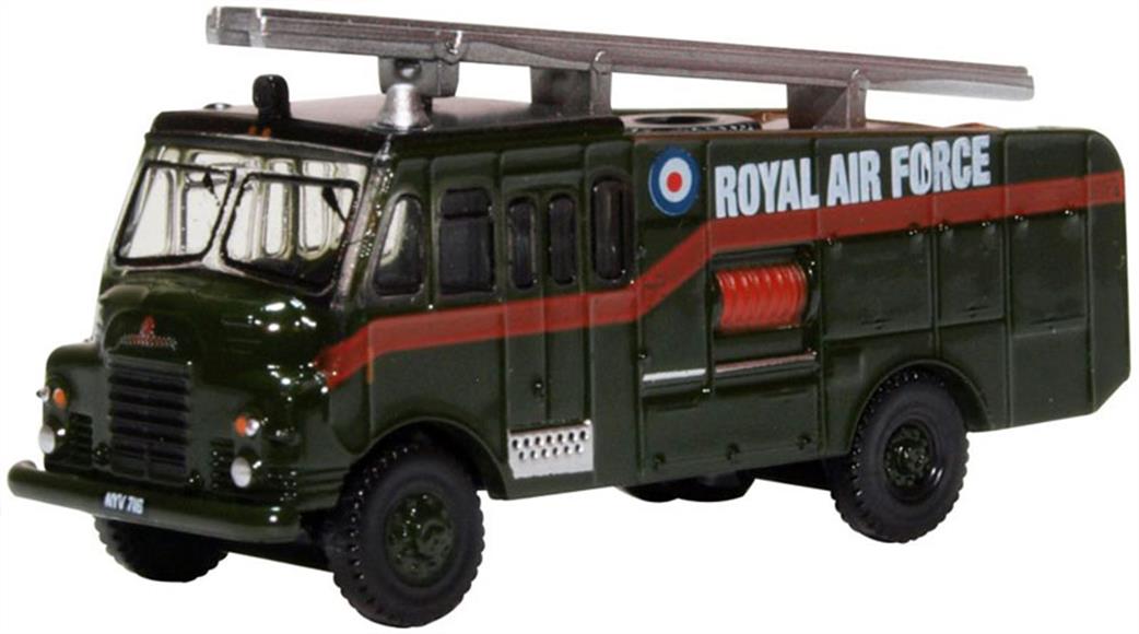 Oxford Diecast 1/148 NGG003 RAF Green Goddess Fire Engine Model
