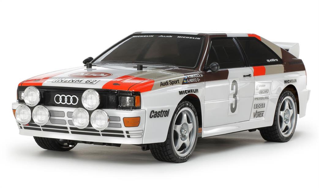 Tamiya 1/10 58667 Audi Quattro A2 Rally  TT-02 RC Car Kit