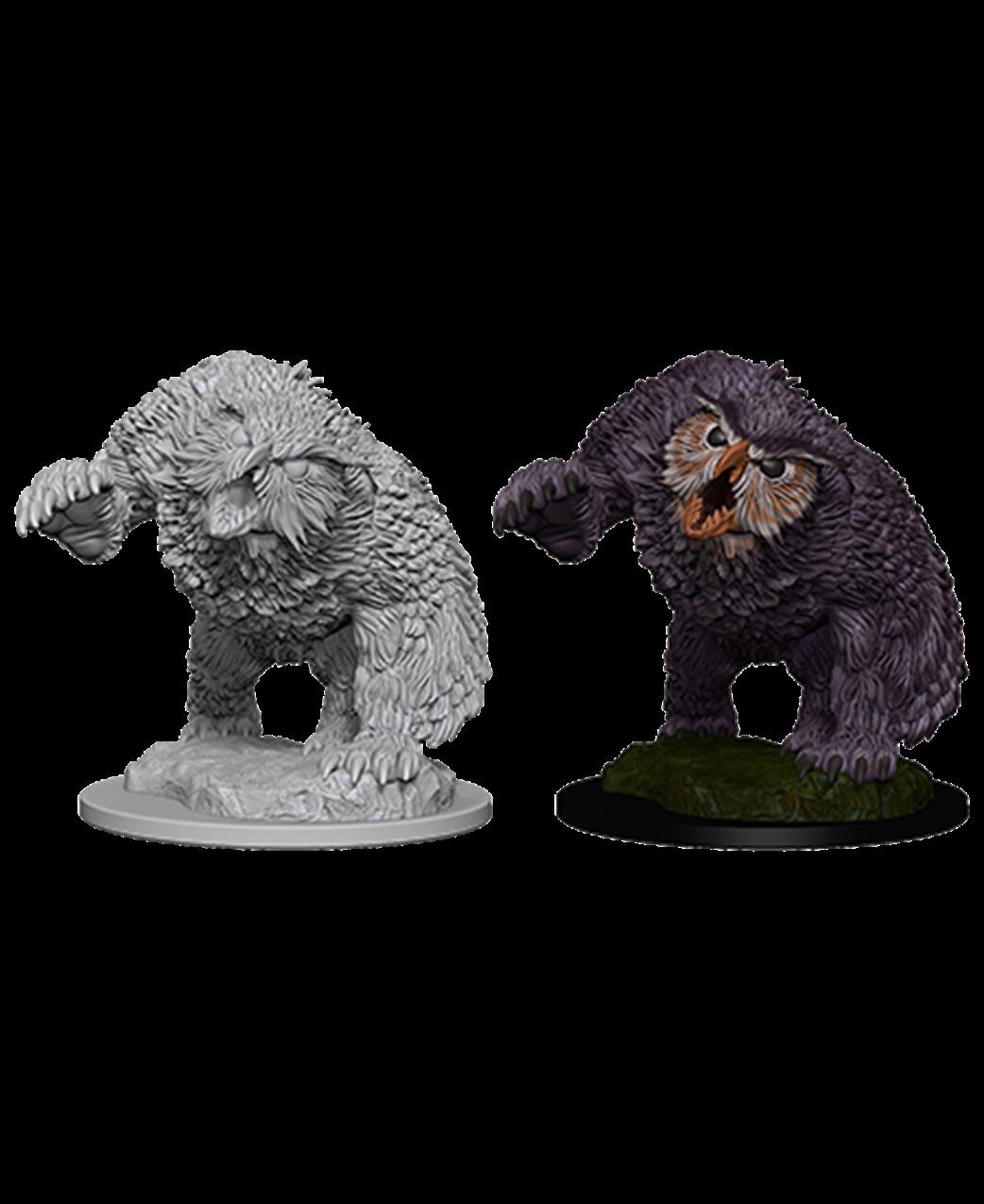 Wizkids  90195 Owlbear: Pathfinder Deep Cuts Unpainted Miniatures