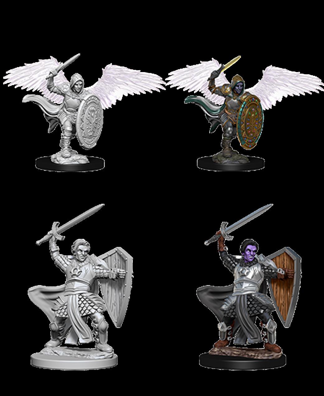 Wizkids  73342 Aasimar Male Paladin: D&D Nolzur's Marvelous Unpainted Miniatures