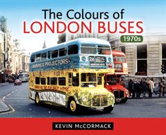 A full colour album of London buses concentrating mainly on the 1970's, the first decade since London Transport's inception in 1933 to feature a large number of buses on London's streets which were not painted in the mainly all-red (or sometimes all-green) livery.Author: Kevin McCormack.Publisher: Pen &amp; Sword.Hardback. 168pp. 25cm by 20cm.