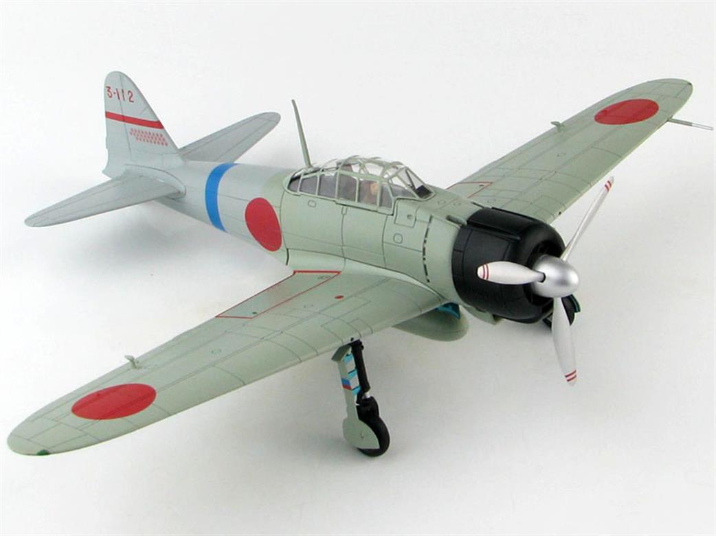 Hobby Master 1/48 HA8806 Japan Zero Fighter Type II 3-112, flown by Lt. Minoru Suzuki, 12th Kokutai, China 1941