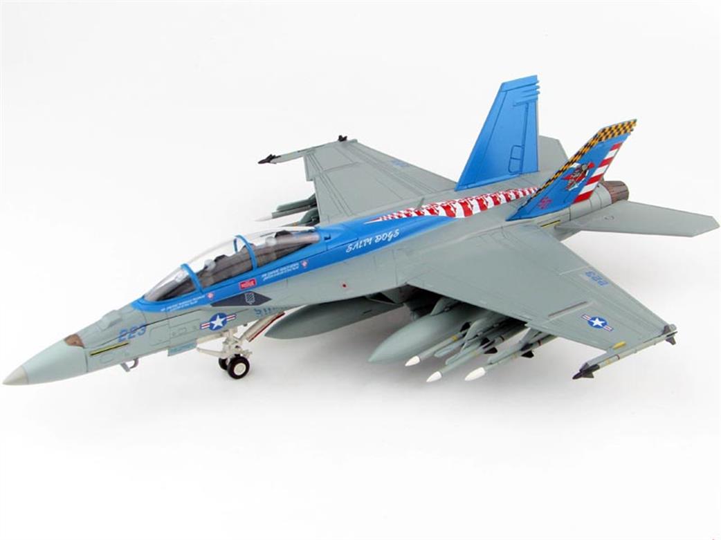 Hobby Master 1/72 HA5112 F/A-18F Super Hornet 165801, VX-23 Salty Dogs, Naval Air Station Patuxent River, 2016