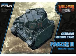  MENG WWT-005 World War Toon German Panzer III Tank Kit