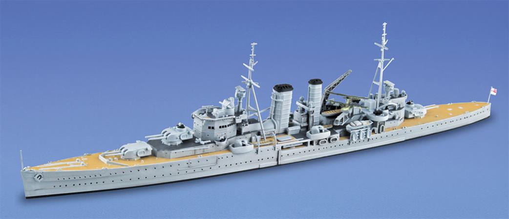 Aoshima 1/700 05273 HMS Exeter Heavy Cruiser kit