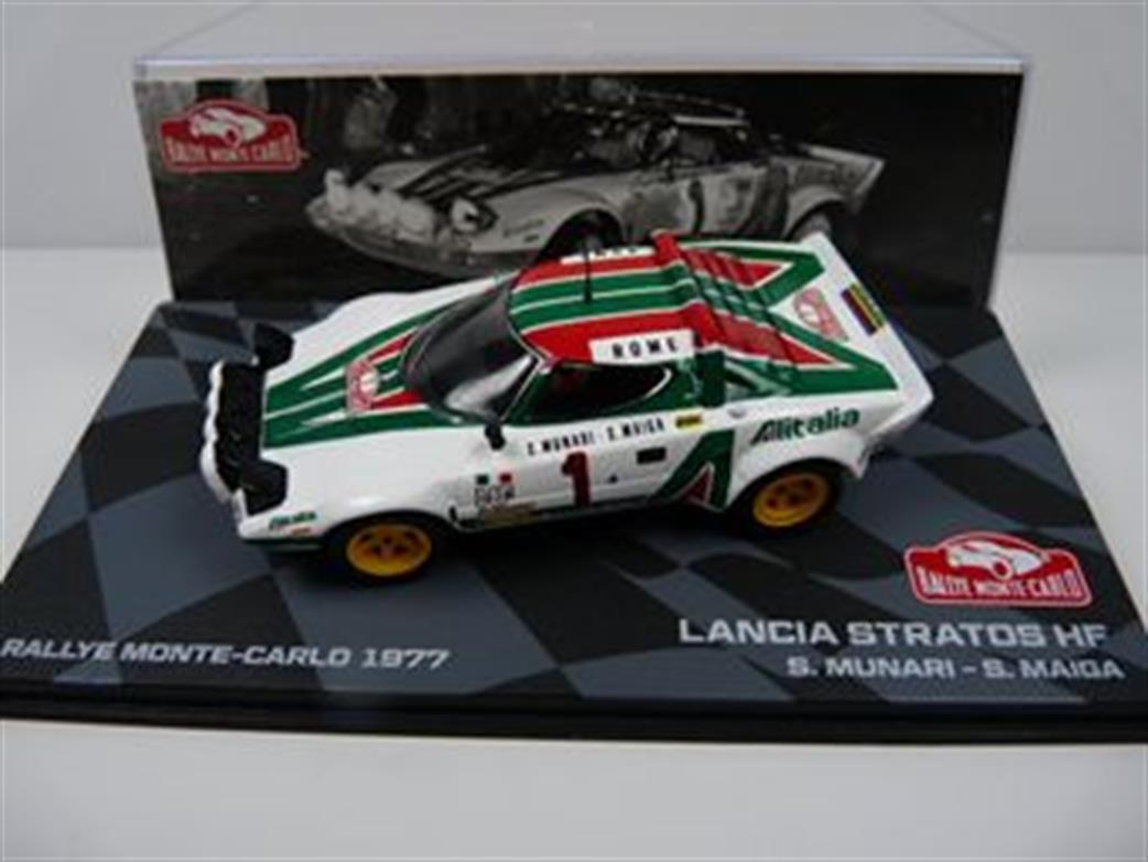 MAG 1/43 MAG LC03 Lancia Stratos Hf 1977 Winner 1977 Monte C S.Munari / S.Maiga