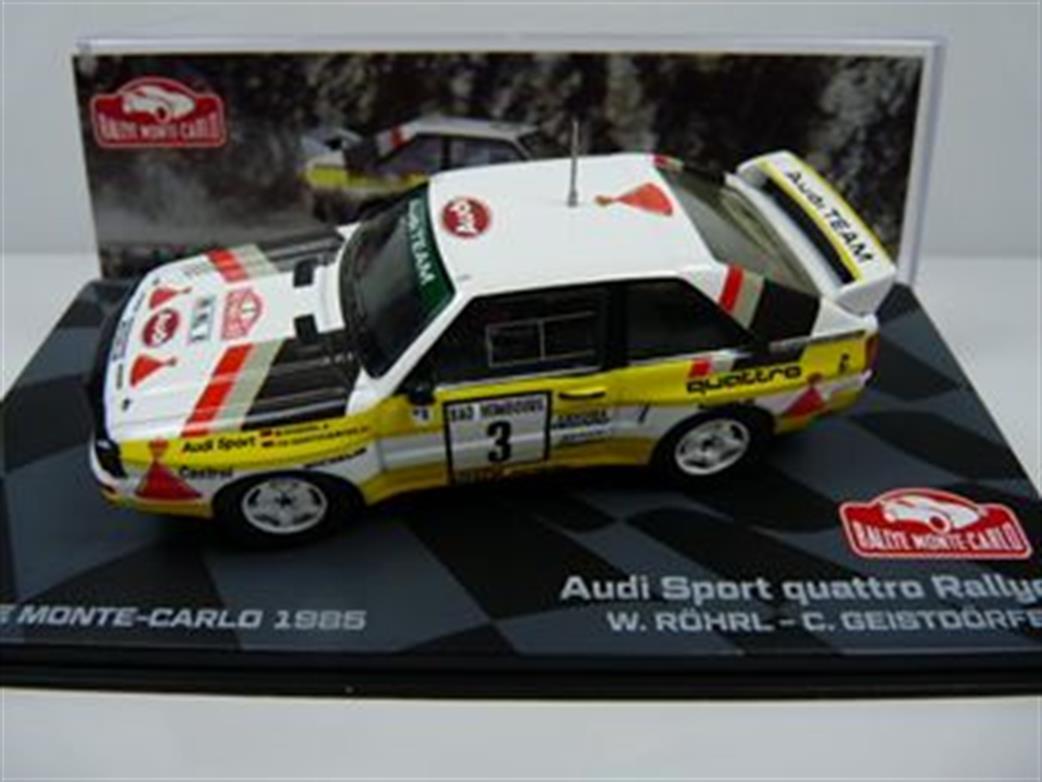 MAG 1/43 MAG LC05 Audi Sport Quattro Rallye 1985 W.Rohrl / C.Geistorfer