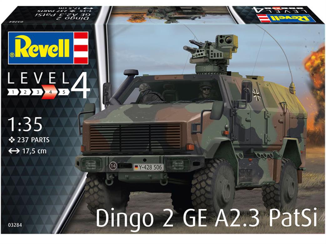 Revell 1/35 03284 ATF Dingo 2 GE A2.3 Patsi