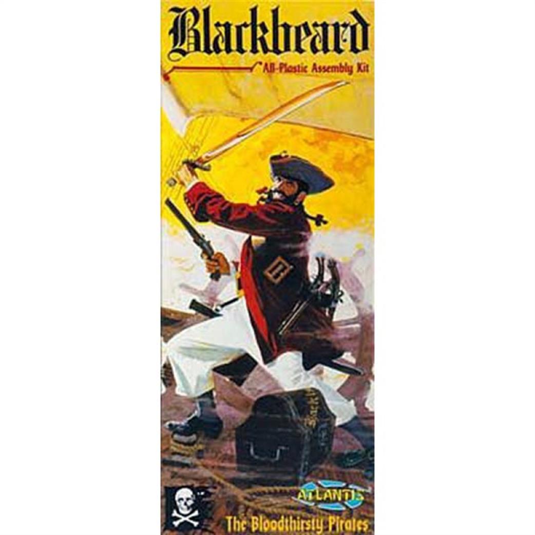 1/10 AMC3002 Blackbeard Villainous Pirate Figure Kit