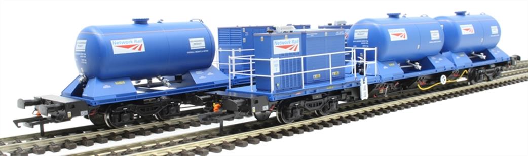 Hattons H4-RHTT-001 Rail Head Treatment Train Sandite with 2 wagons and sandite modules OO