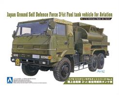 Aoshima 00794 1/72 Japan Ground Self Defence Force 3 1/2T Aircraft Fuel Truck Kit
