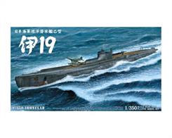 Aoshima 04734 1/350 IJN I-19 Submarine Kit