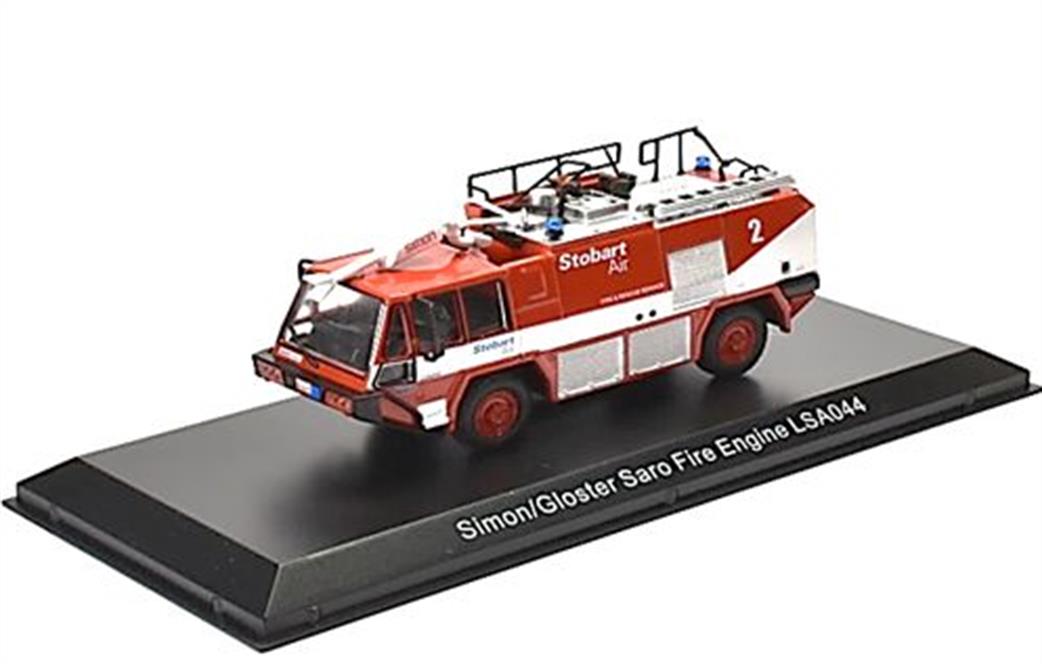 MAG 1/76 MAG JV4121 Simon/Gloster Saro Fire Engine LSA044 Stobart