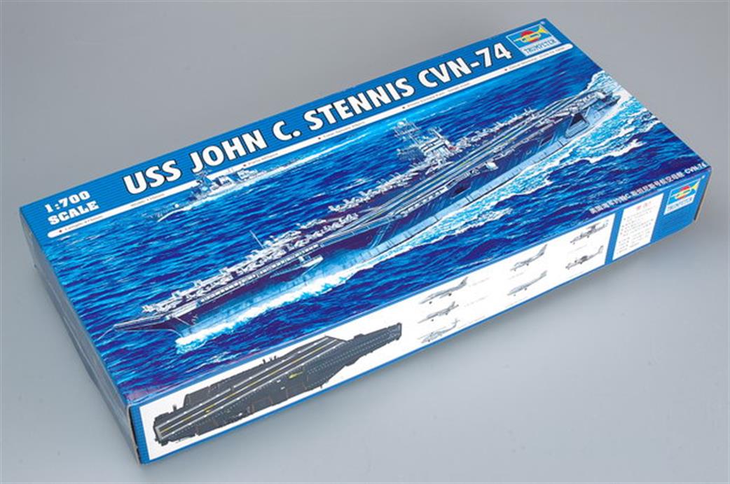 Trumpeter 05733 USS John C Stennis CVN-74 Aircraft Carrier Kit 1/700