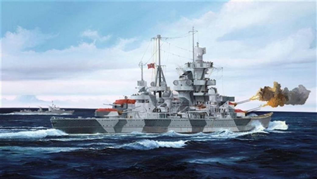 Trumpeter 1/700 05776 Admiral Hipper German WW2 Cruiser 1940
