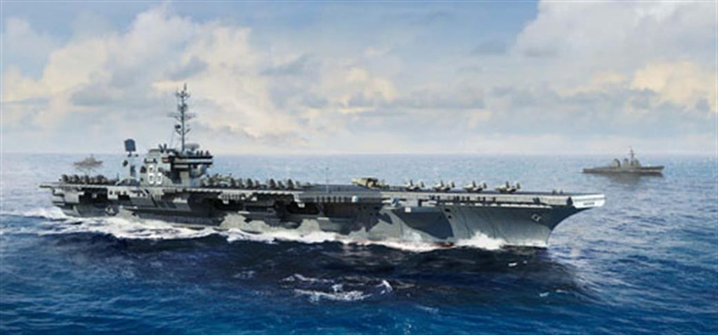 Trumpeter 06714 USS Kitty Hawk CV-63 US Navy AIrcraft Carrier 1961-2009 1/700
