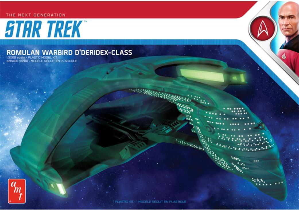 AMT/ERTL 1/3200 AMT1125 Romulan WarBird from Star Trek Plastic Kit
