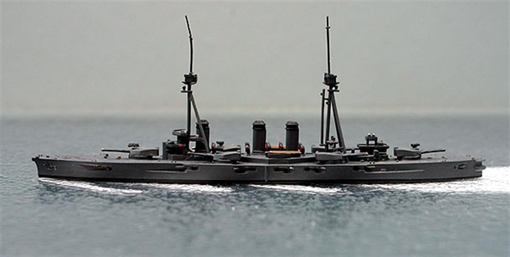 Navis Neptun 1/1250 203sh IJN Settsu Japanese battleship in 1912