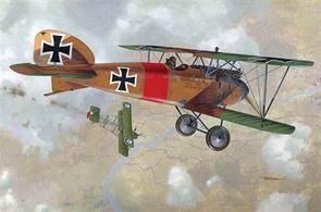 Lovely kit in a popular scale of this very important WW1 fighter.Glue and paints are required
