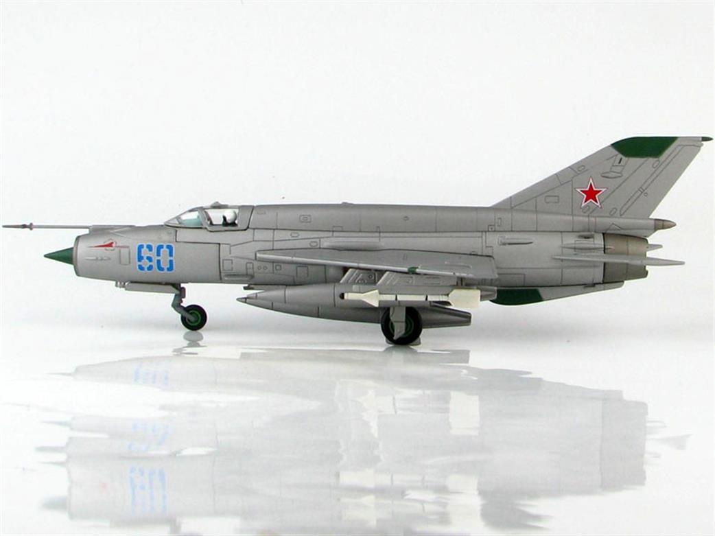 Hobby Master HA0196 MIG-21SMT Blue 60, 296 IAP, Soviet AF, 1980 1/72