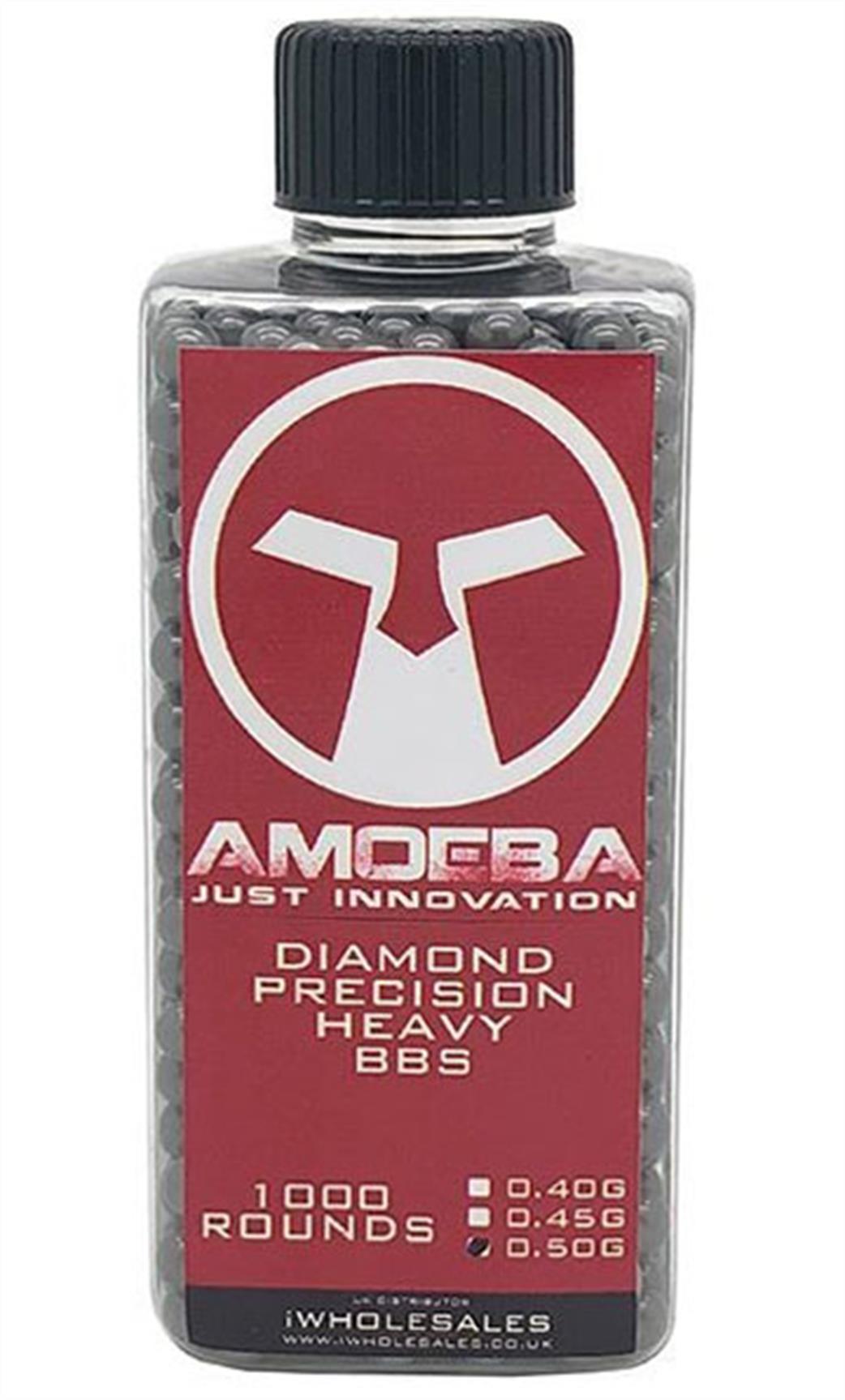 Ares  410184 Amoeba Diamond Percision 0.50G BBs 1000 Rounds