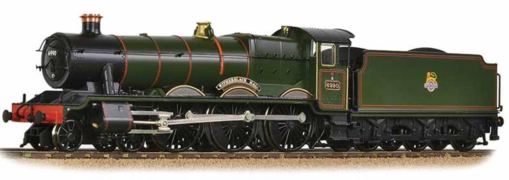Bachmann 31-785 BR 6990 Witherslack Hall ex-GWR Modified Hall Class 4-6-0 BR Lined Green Early Emblem OO