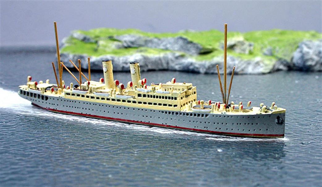 Mercator 1/1250 M539 Oceana KDF cruise ship 1939