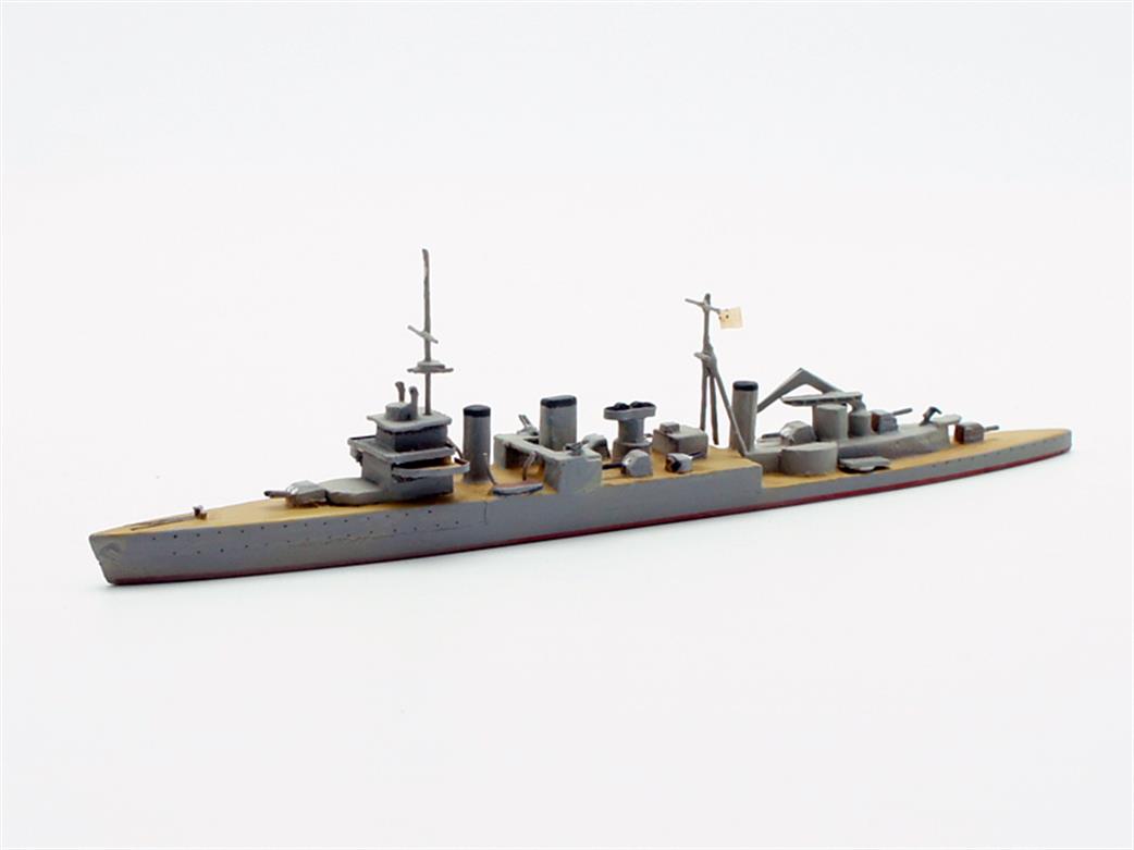 Secondhand Mini-ships 1/1200 1200W27 HMS Enterprise light cruiser in 1939