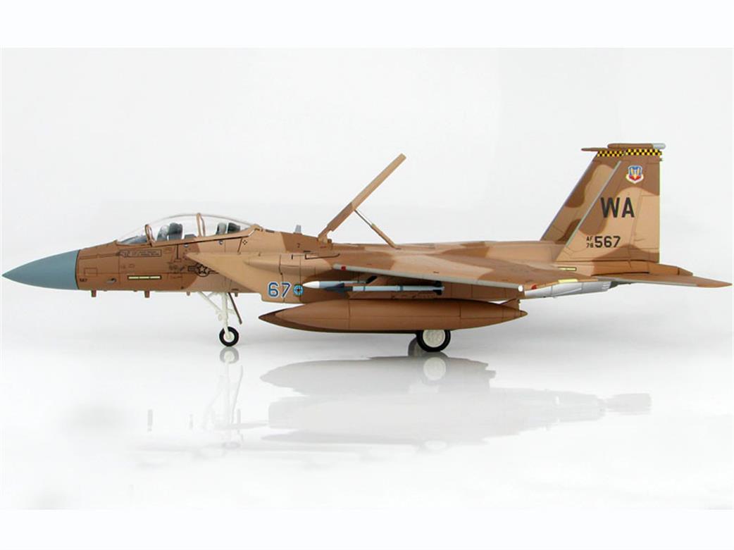 Hobby Master 1/72 HA4558 Douglas F-15D Desert Flanker Scheme 78-0567, 57th Wing, 65th Aggressor Sqn., 2012