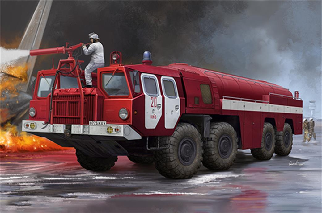 Trumpeter 1/35 01074 AA-60 7310 Airport Fire Fighting Vehicle Kit